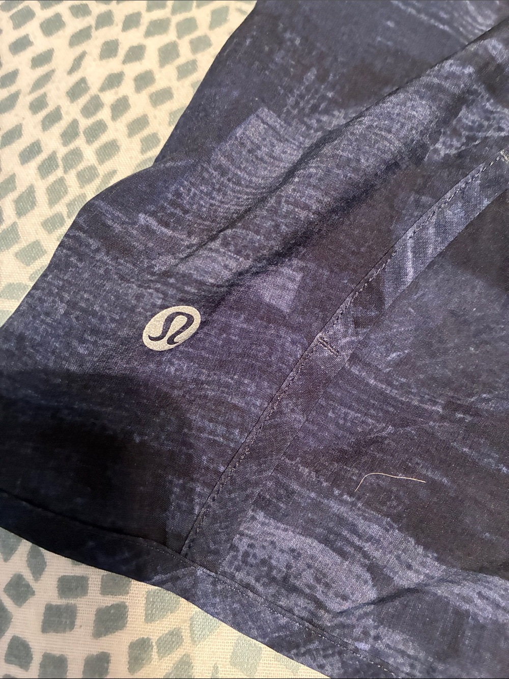 Women's Navy Running Shorts - Picture 5 of 8